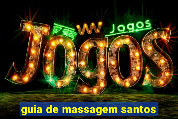 guia de massagem santos