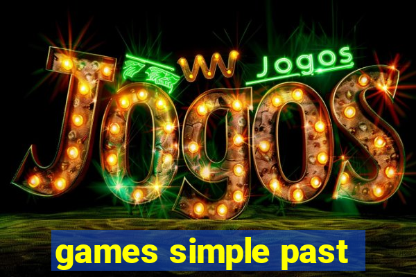 games simple past