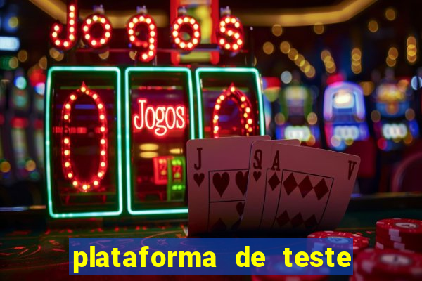 plataforma de teste de jogos pg