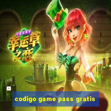 codigo game pass gratis