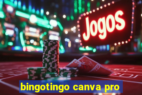 bingotingo canva pro