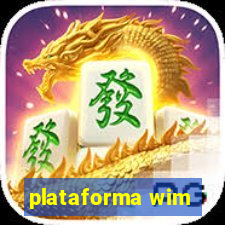 plataforma wim