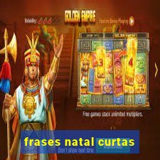 frases natal curtas