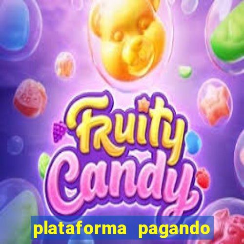 plataforma pagando no cadastro fortune tiger