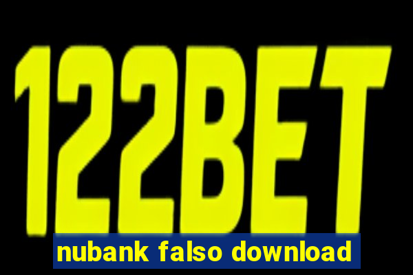 nubank falso download