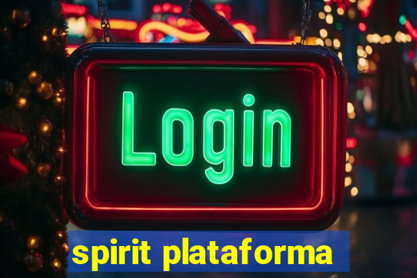 spirit plataforma