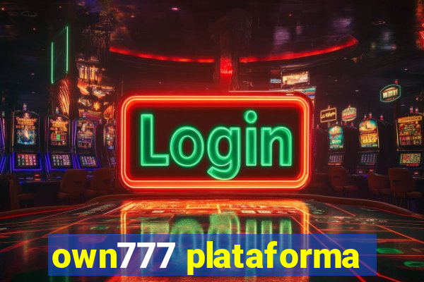 own777 plataforma