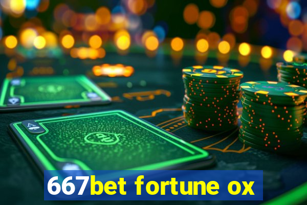 667bet fortune ox