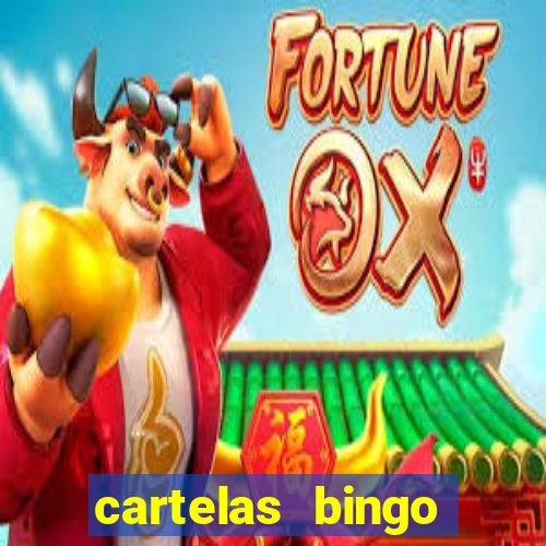 cartelas bingo bingo de palavras para imprimir