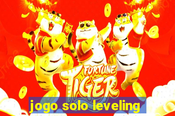 jogo solo leveling