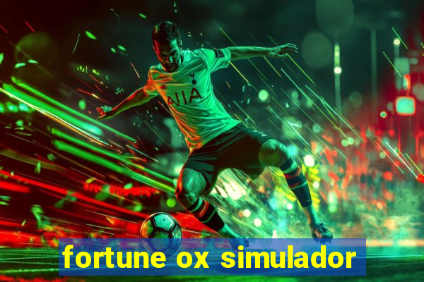 fortune ox simulador